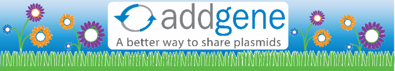 Addgene Spring Banner